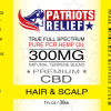 Hair and Scalp Formula 800mg Full Spectrum Pet Formula - Patriots Relief CBD, America's Best CBD Company
