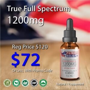 1200mg - True Full Spectrum CBD