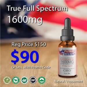 1600mg - True Full Spectrum CBD