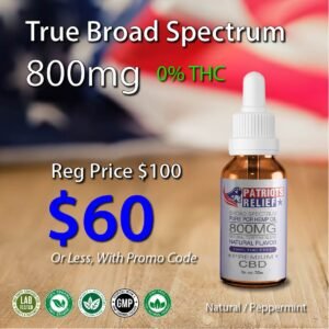 800mg - True Full Spectrum CBD