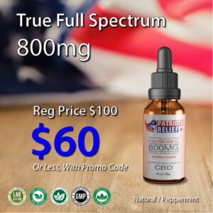 800mg - True Full Spectrum CBD