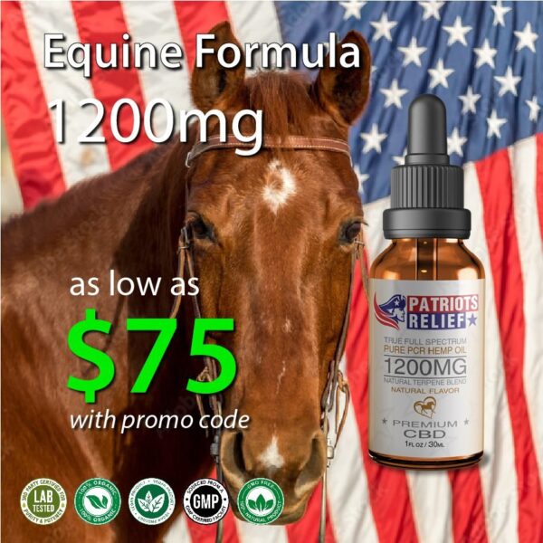 Premium, All Natural, Organic Equine Formula 5000mg CBD - Image 5