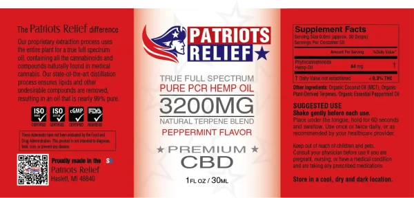 3200mg - True Full Spectrum CBD - Image 5