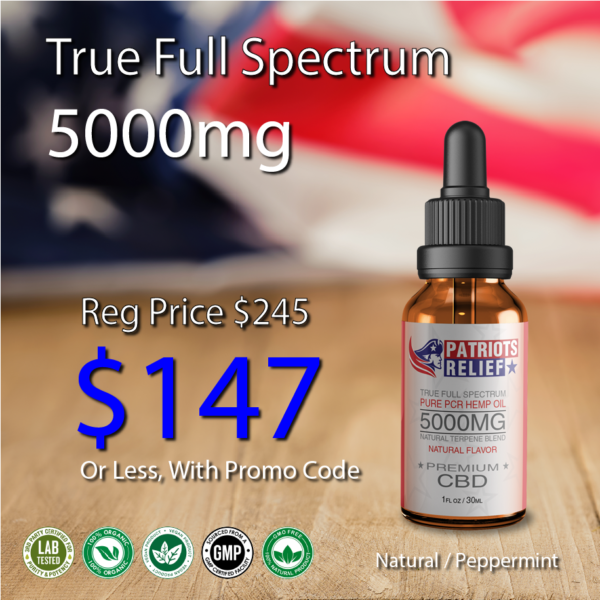 5000mg - True Full Spectrum CBD - Image 5