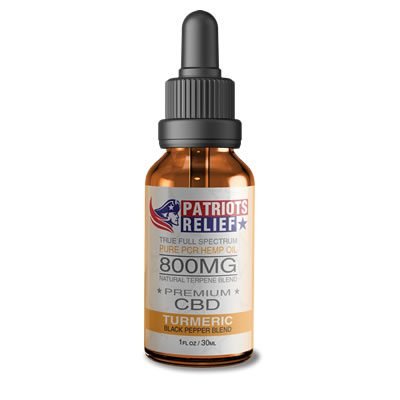 800mg - Full Spectrum CBD with Turmeric & Black Pepper Blend - Image 2