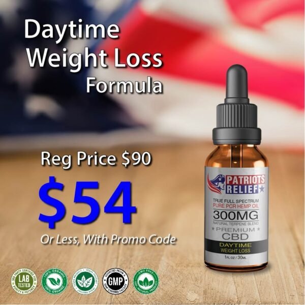 Daytime Weight Loss 300mg CBD