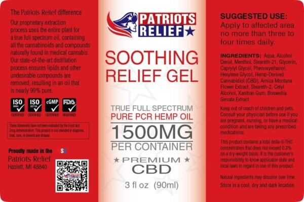 Rub and 1600 Full Tincture Total Relief Combo - Image 3