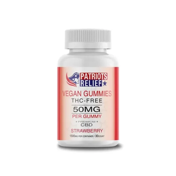 Vegan Gummies 50mg THC-FREE - Image 2