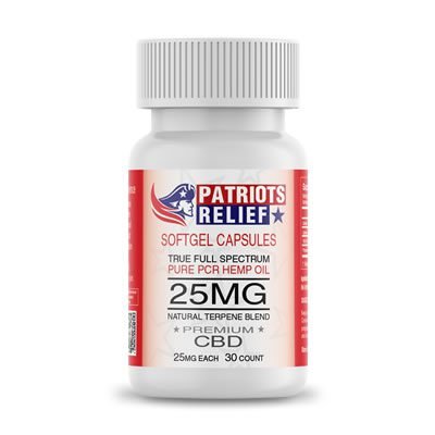 Softgel Capsules 25mg Full Spectrum - Image 2