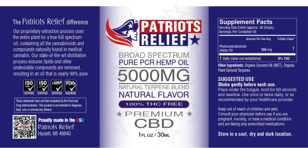 5000mg - True Broad-Spectrum CBD (0% THC) - Image 5